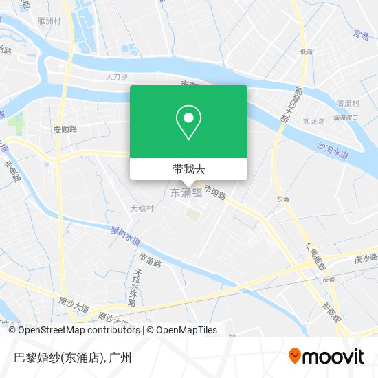 巴黎婚纱(东涌店)地图