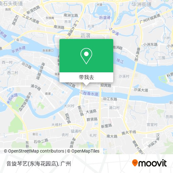音旋琴艺(东海花园店)地图
