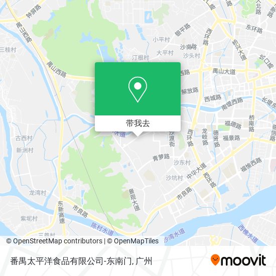 番禺太平洋食品有限公司-东南门地图