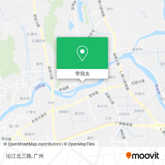 沿江北三路地图
