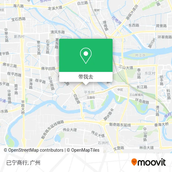 已宁商行地图