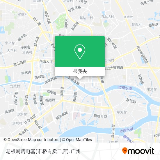 老板厨房电器(市桥专卖二店)地图