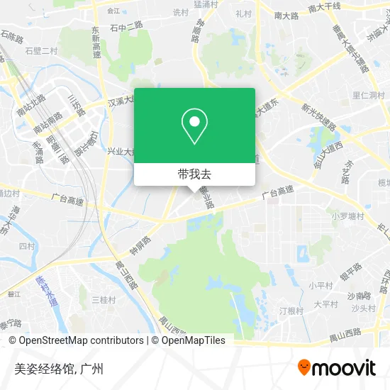 美姿经络馆地图