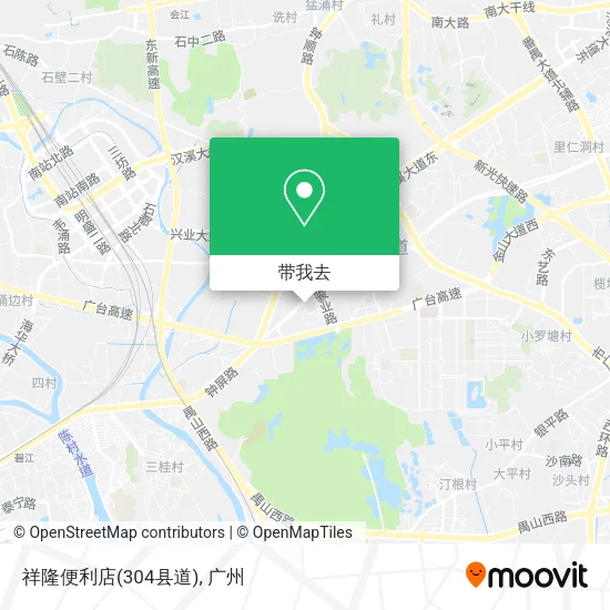 祥隆便利店(304县道)地图