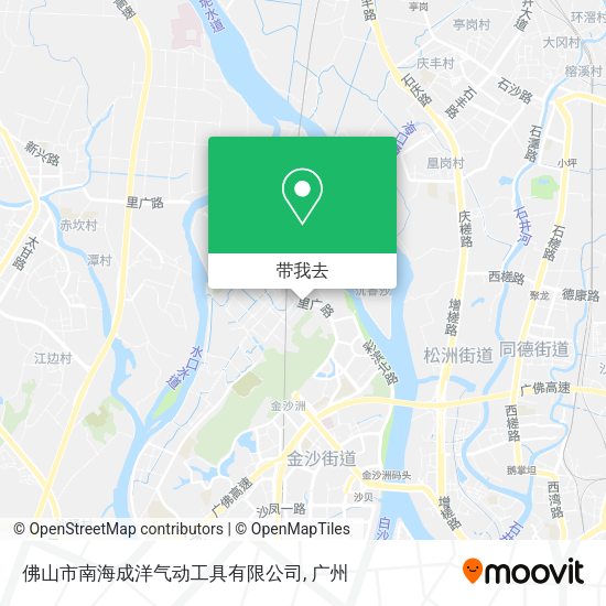 佛山市南海成洋气动工具有限公司地图