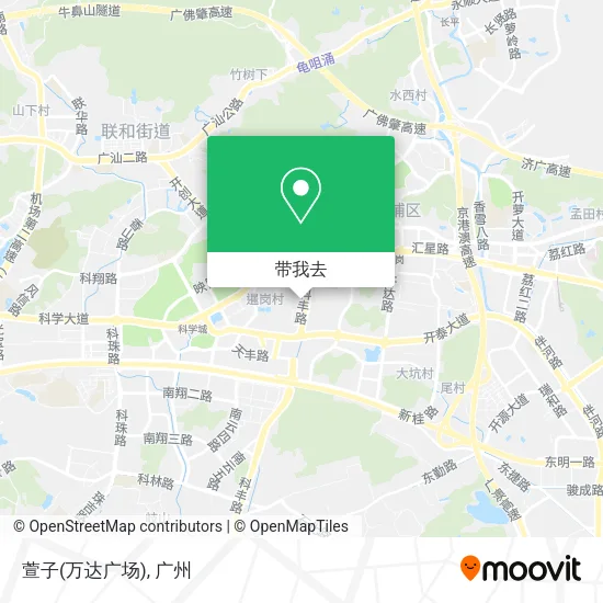 萱子(万达广场)地图