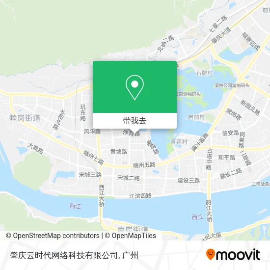 肇庆云时代网络科技有限公司地图