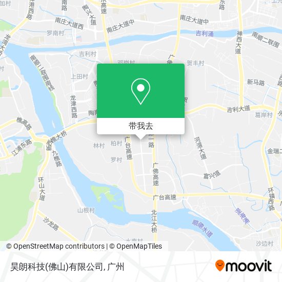 昊朗科技(佛山)有限公司地图