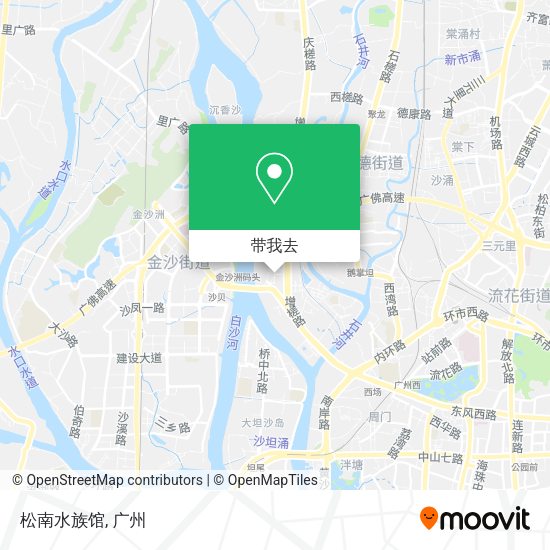 松南水族馆地图