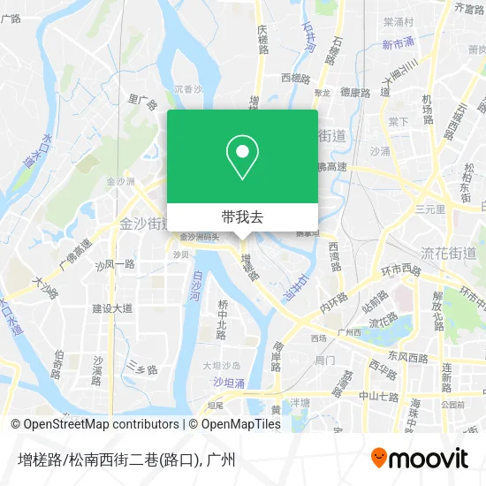 增槎路/松南西街二巷(路口)地图