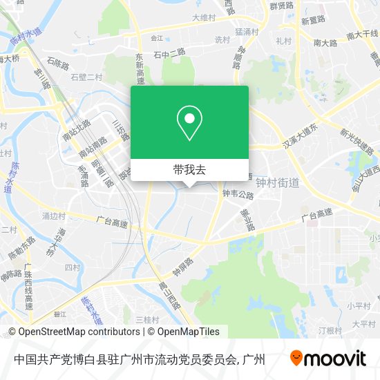 中国共产党博白县驻广州市流动党员委员会地图