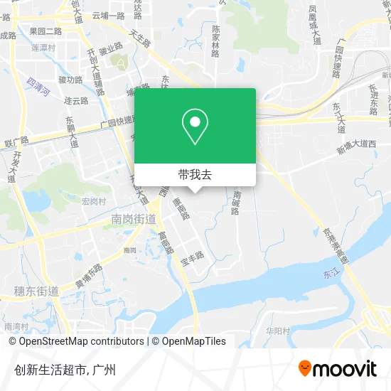 创新生活超市地图