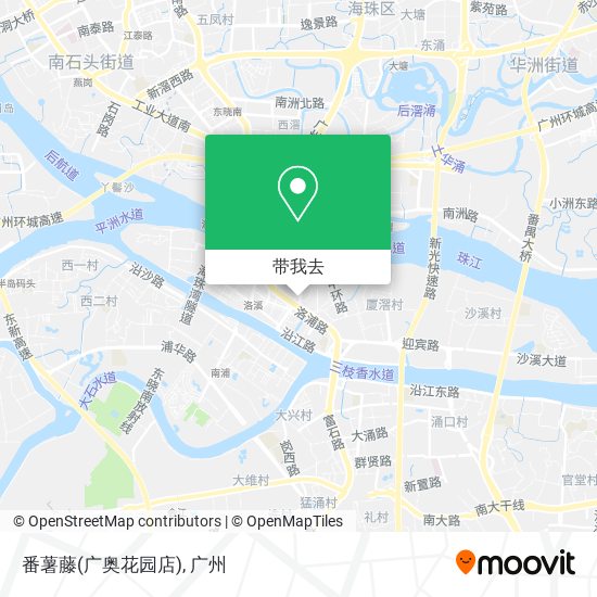 番薯藤(广奥花园店)地图