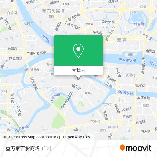 益万家百货商场地图