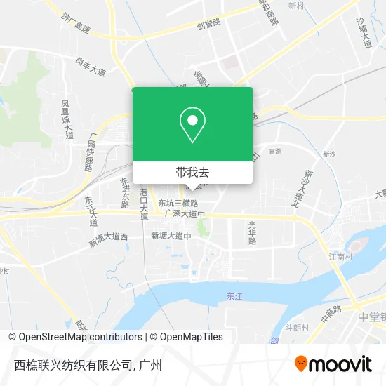 西樵联兴纺织有限公司地图