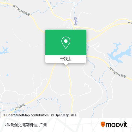 和和渔悦川菜料理地图