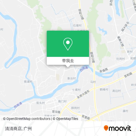 清清商店地图