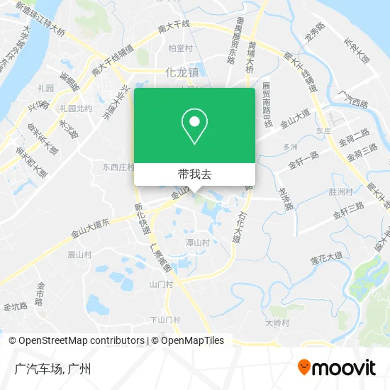 广汽车场地图