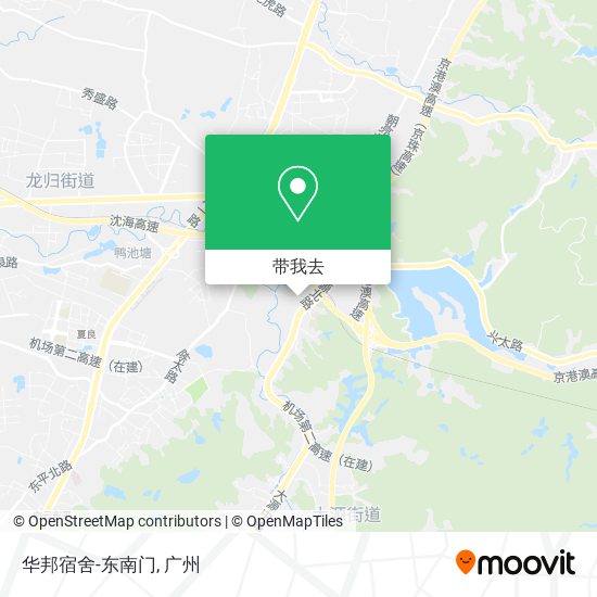 华邦宿舍-东南门地图