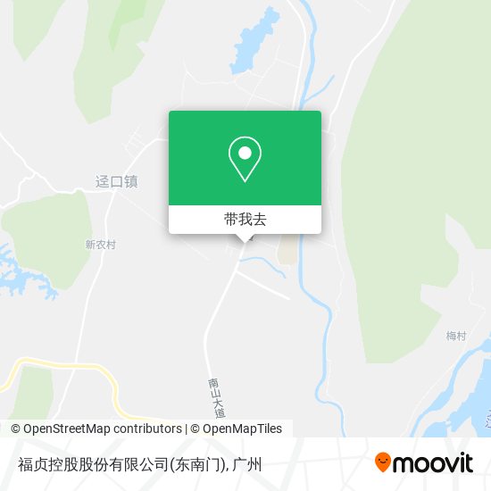 福贞控股股份有限公司(东南门)地图