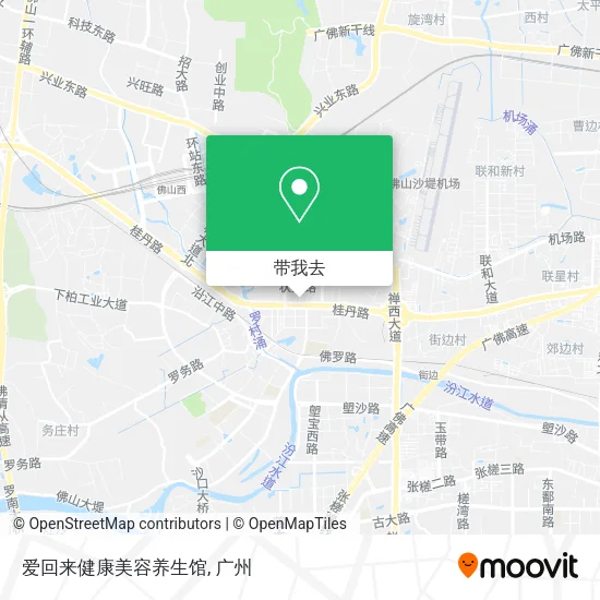 爱回来健康美容养生馆地图