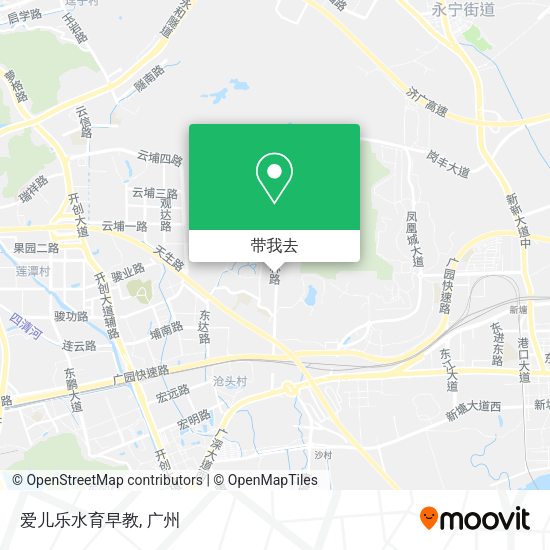 爱儿乐水育早教地图