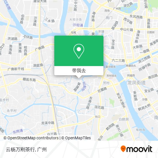 云杨万刚茶行地图