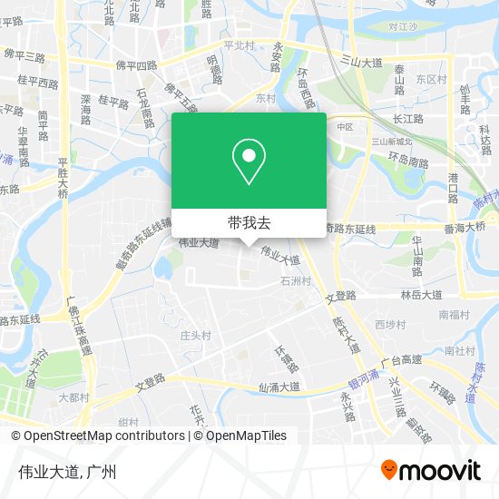 伟业大道地图
