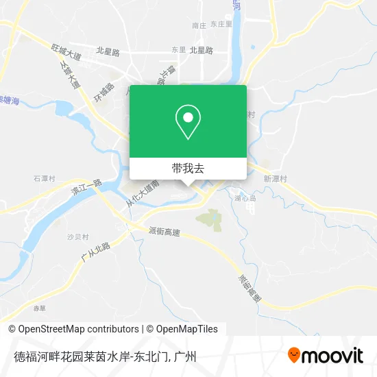 德福河畔花园莱茵水岸-东北门地图