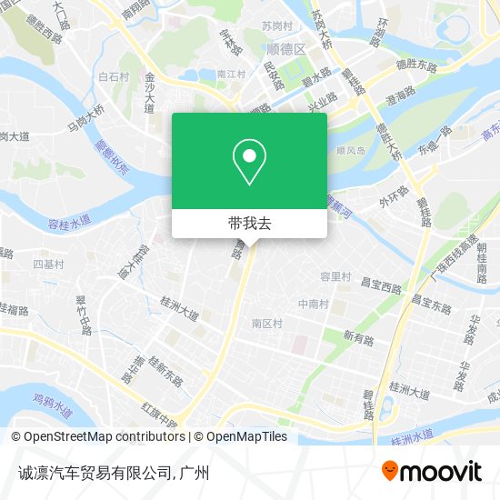 诚凛汽车贸易有限公司地图