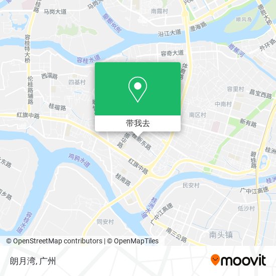 朗月湾地图