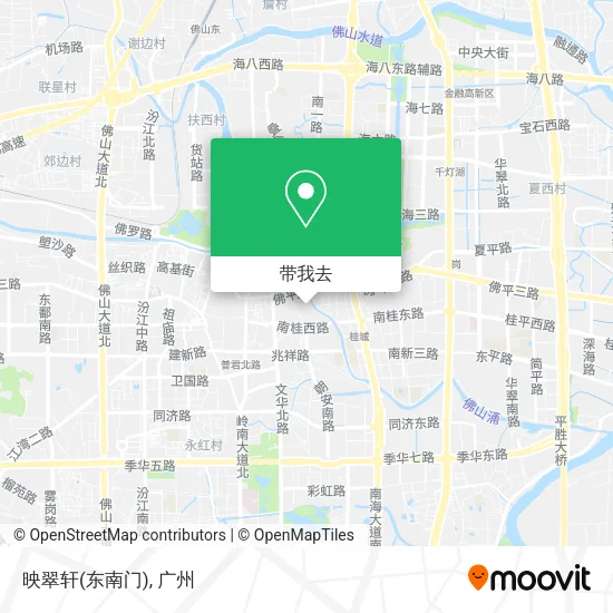 映翠轩(东南门)地图