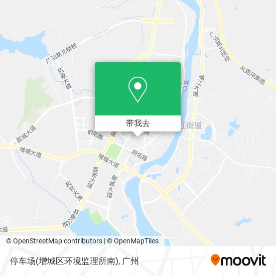 停车场(增城区环境监理所南)地图