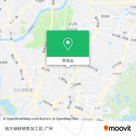 南方钢材销售加工部地图