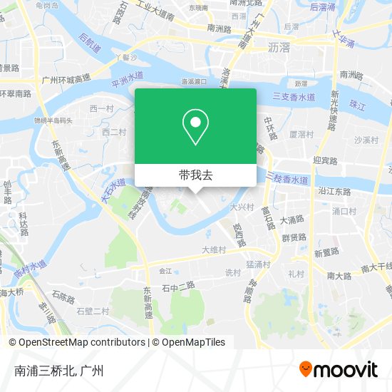 南浦三桥北地图
