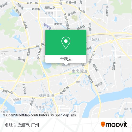 名旺百货超市地图
