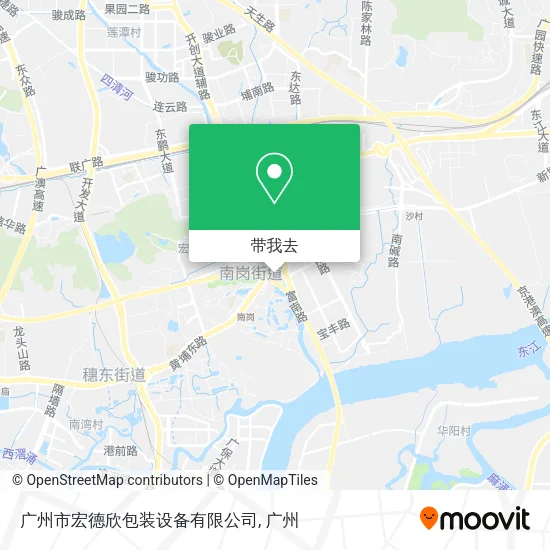 广州市宏德欣包装设备有限公司地图