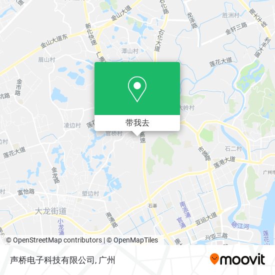 声桥电子科技有限公司地图