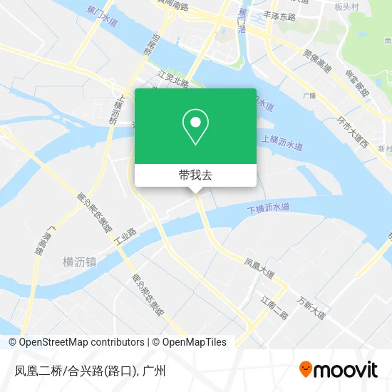 凤凰二桥/合兴路(路口)地图