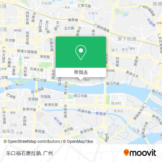 乐口福石磨拉肠地图