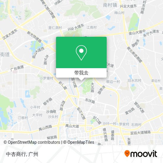 中杏商行地图