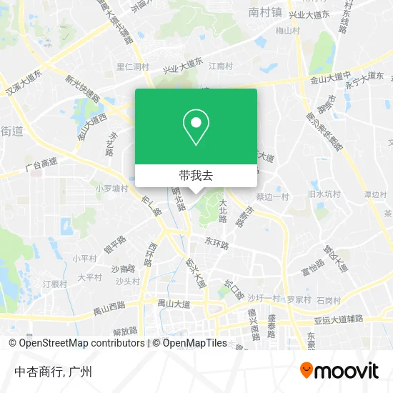 中杏商行地图