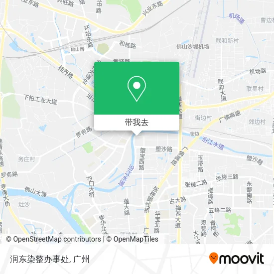润东染整办事处地图