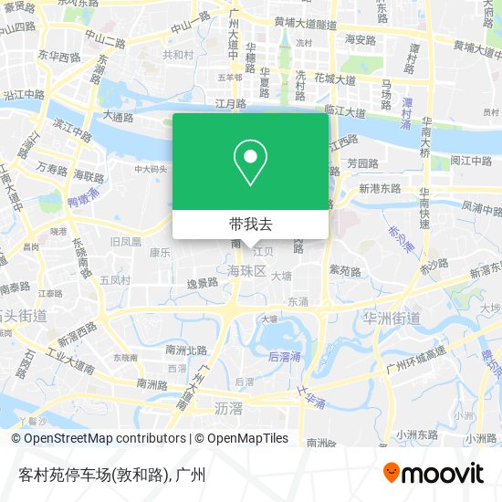 客村苑停车场(敦和路)地图