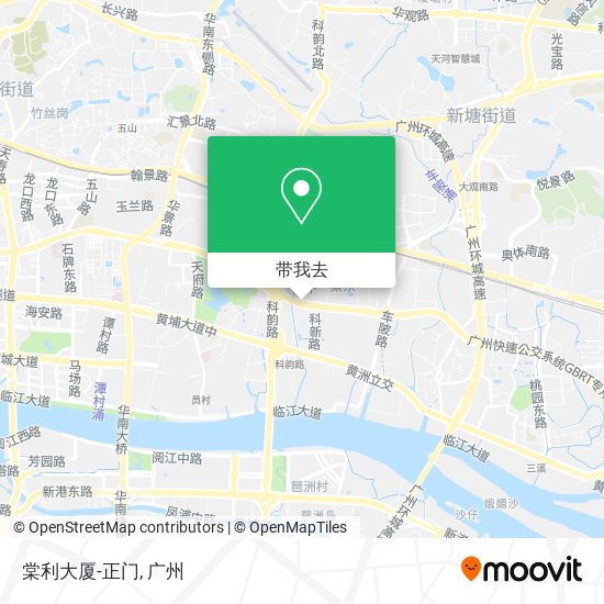 棠利大厦-正门地图