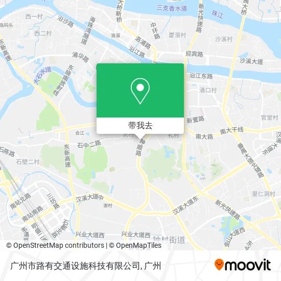 广州市路有交通设施科技有限公司地图