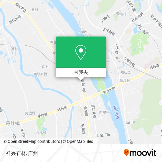 祥兴石材地图