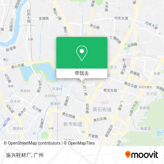 振兴鞋材厂地图