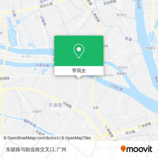 东骏路与励业路交叉口地图