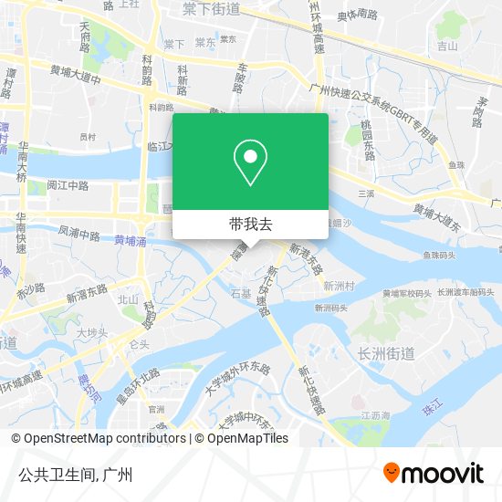 公共卫生间地图